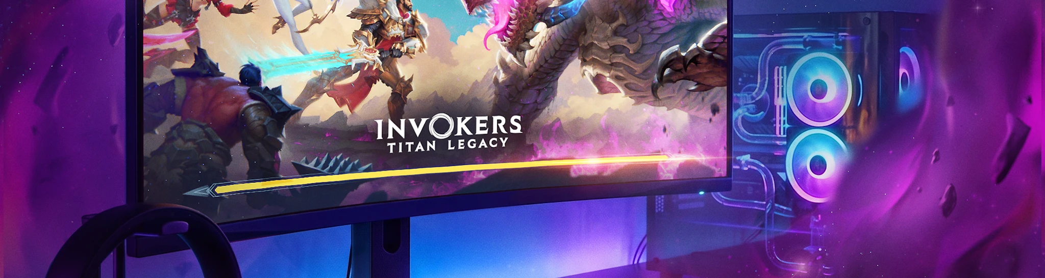 Официальное изображение новости о desktop-версии Invokers: Titan Legacy
